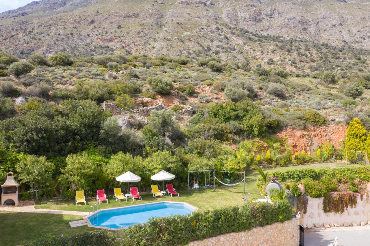 Triopetra Luxury Villas Panagia Экстерьер фото